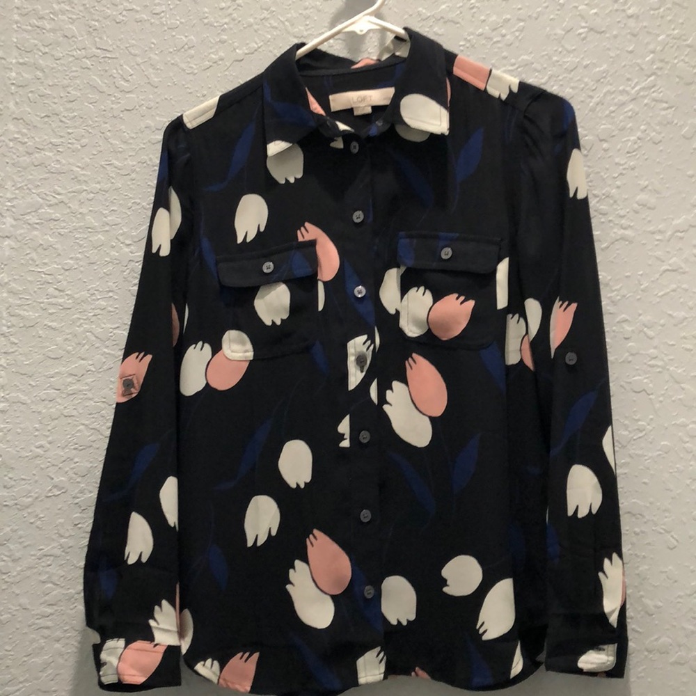 Long or short sleeve blouse